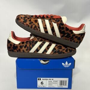 adidas Samba OG WMNS Leopard - “Preloved Red” JI2734